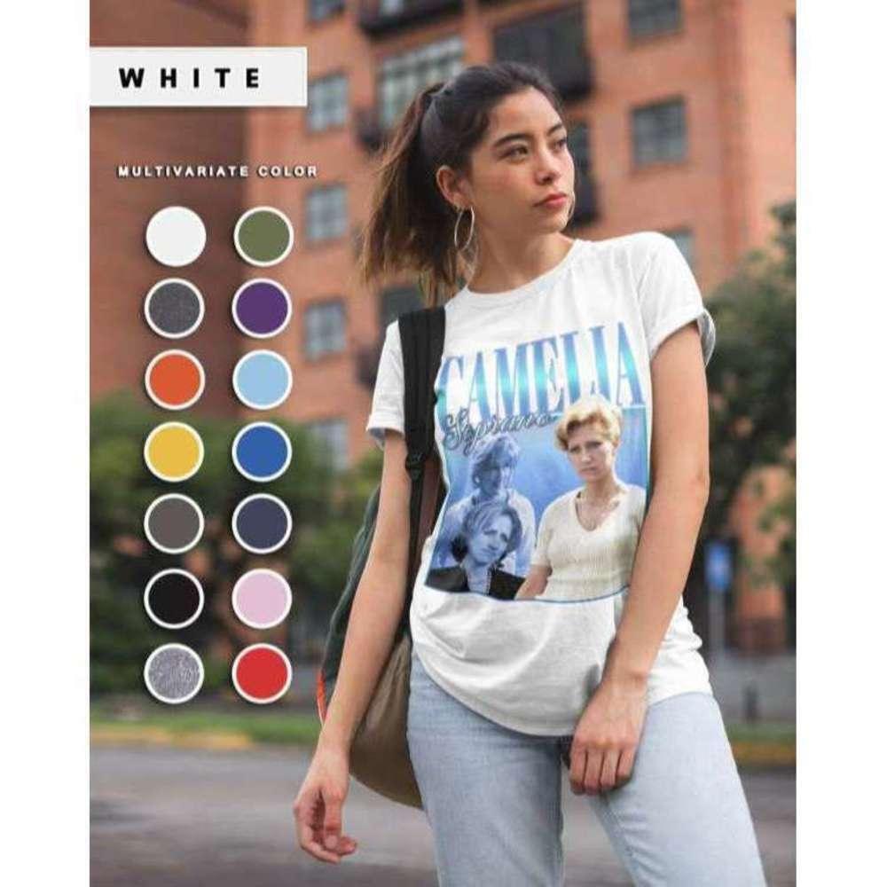 Carmela Soprano Inspired Graphic Tv Show Retro Style Fan Gift Unisex T-Shirt